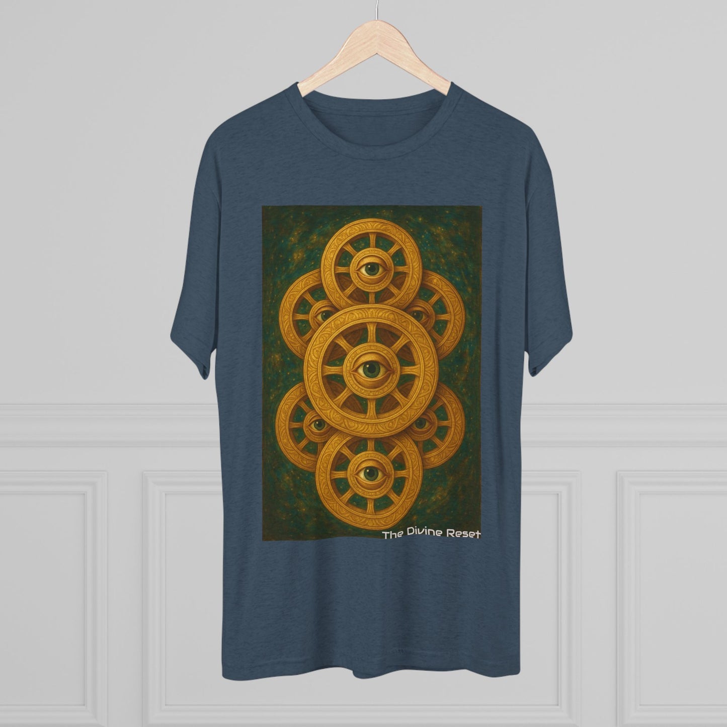 Angel Rings Tee - Unisex Tri-Blend Crew