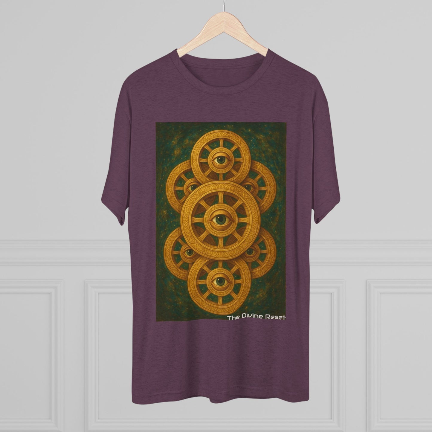 Angel Rings Tee - Unisex Tri-Blend Crew