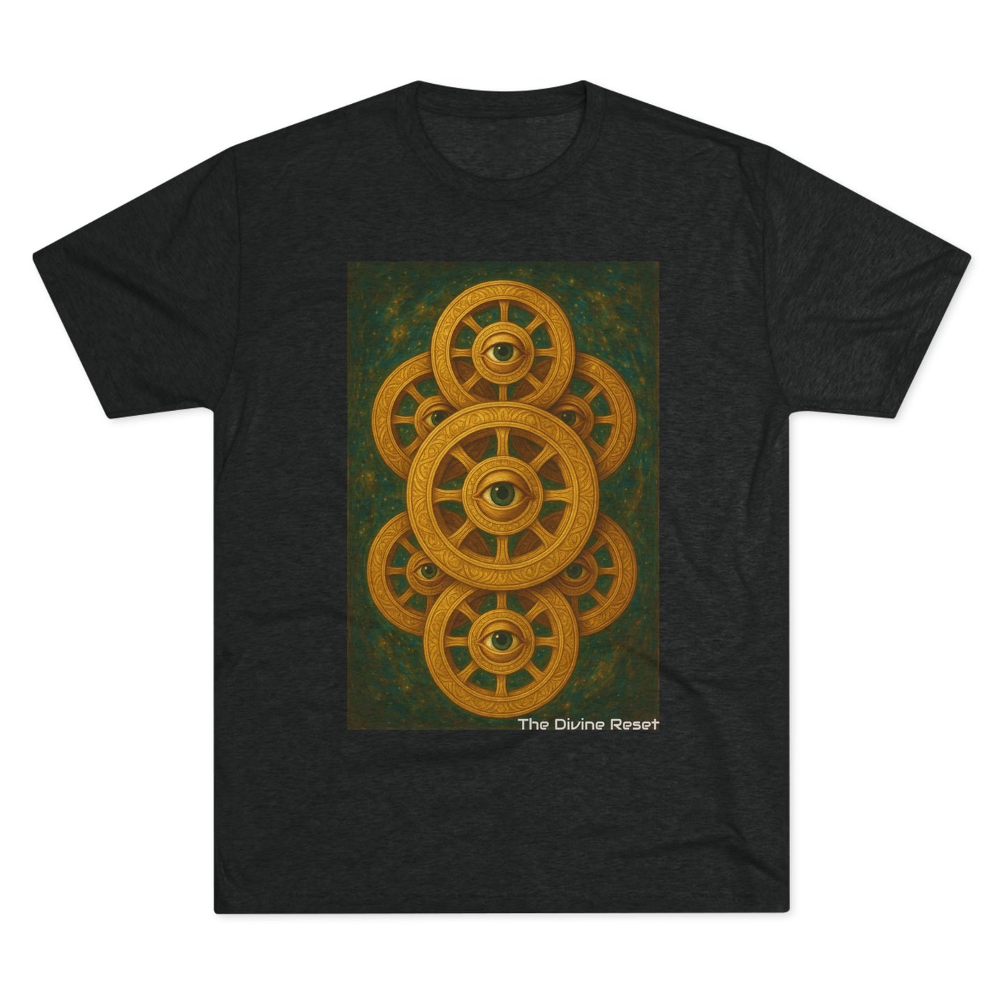 Angel Rings Tee - Unisex Tri-Blend Crew