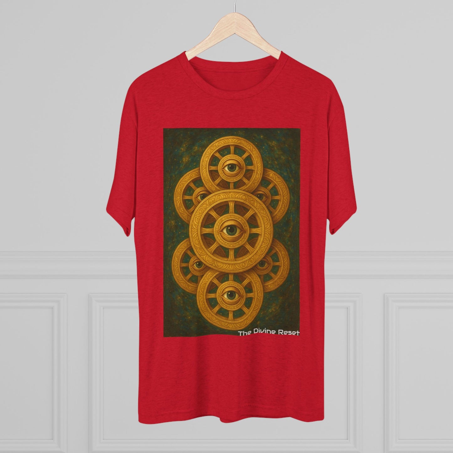 Angel Rings Tee - Unisex Tri-Blend Crew