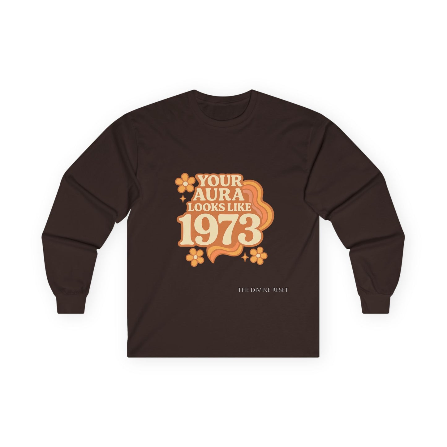 Retro Aura 1973 Long Sleeve Tee for Unisex