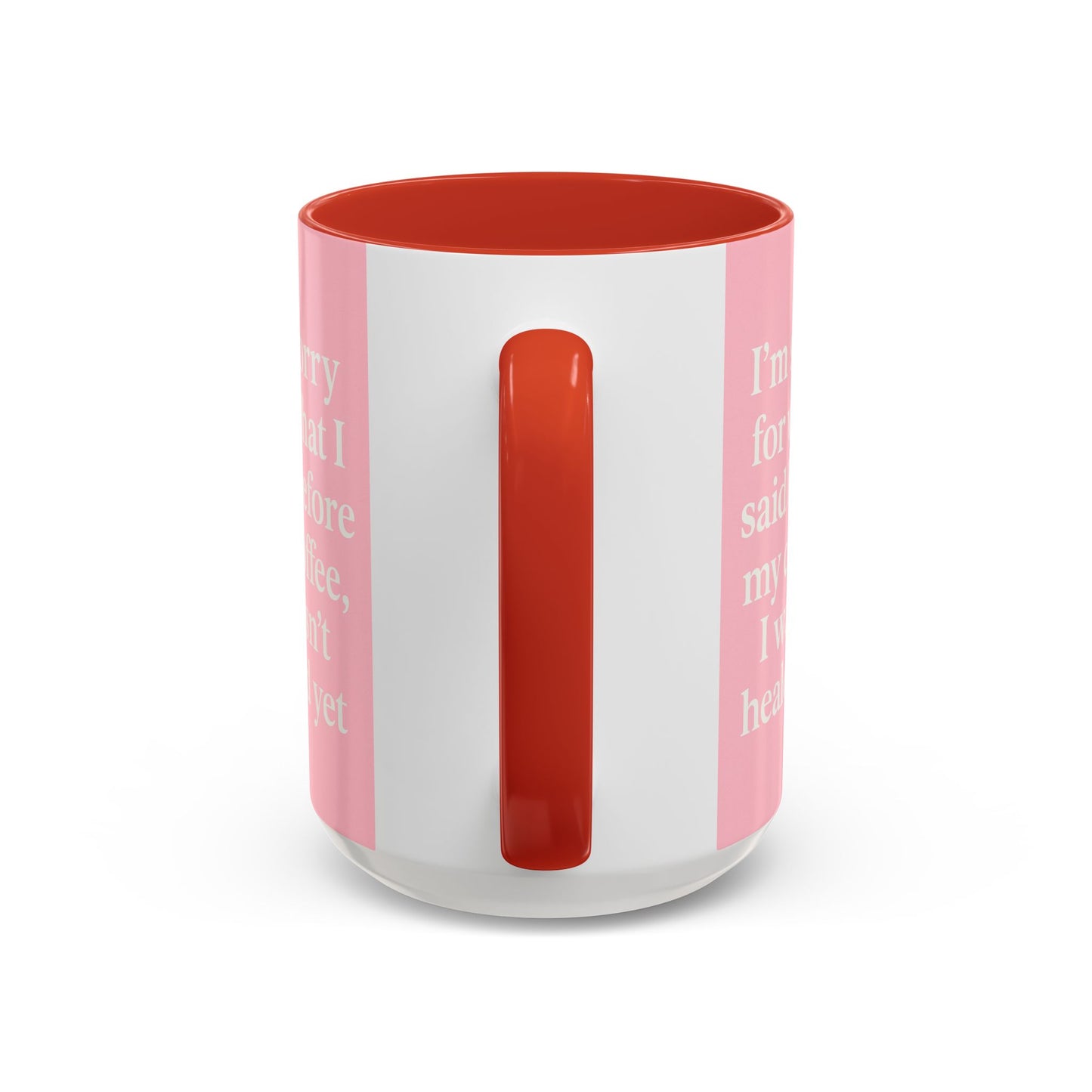 Coffee Lover's Healing Mug - Cute Gift for Friends, Inspirational Drinkware, Home Office Décor, Self-Care Humor, Uplifting Coffee Cup
