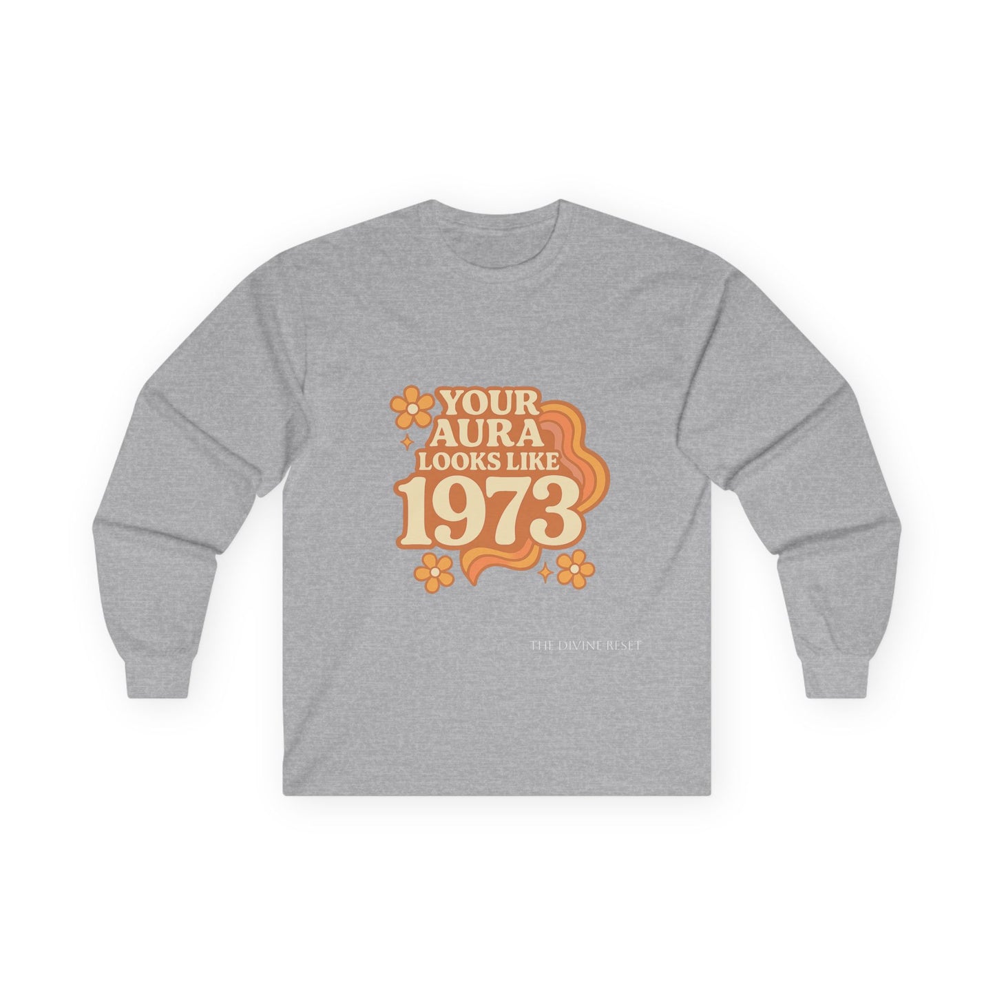 Retro Aura 1973 Long Sleeve Tee for Unisex