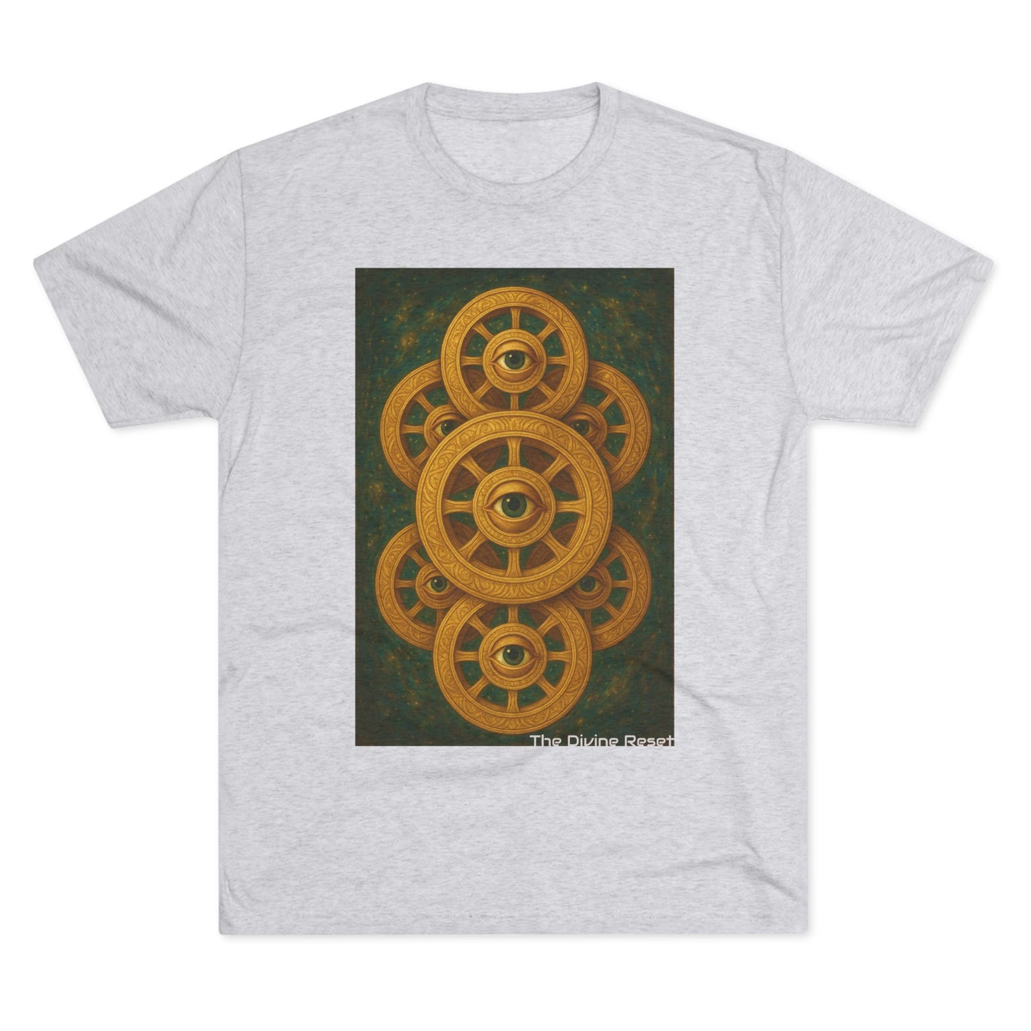 Angel Rings Tee - Unisex Tri-Blend Crew