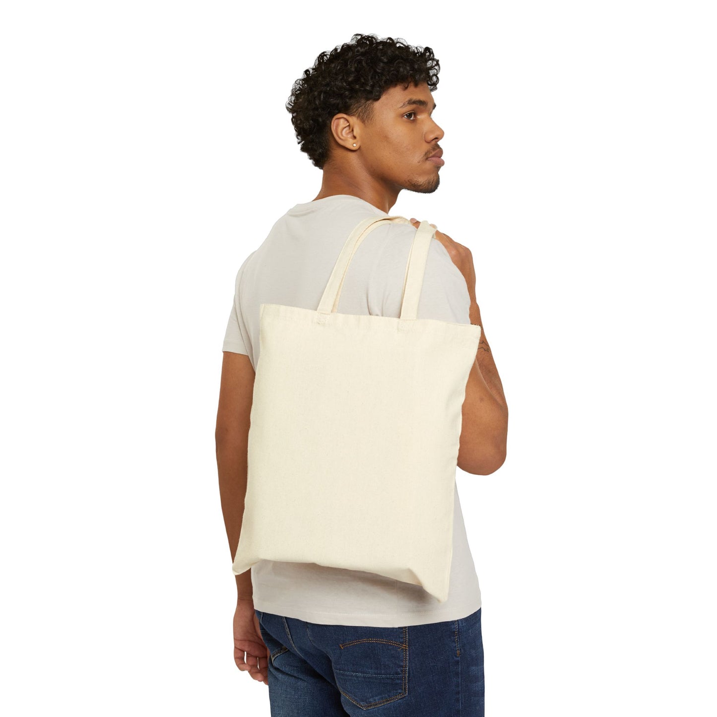 Thrones Biblical Angel Canvas Tote Bag - Spiritual Design for Everyday Use