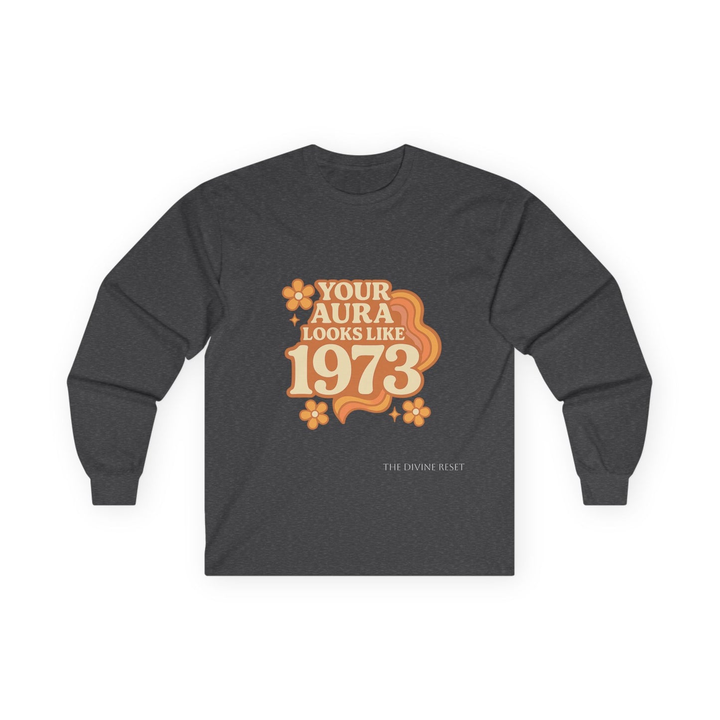 Retro Aura 1973 Long Sleeve Tee for Unisex