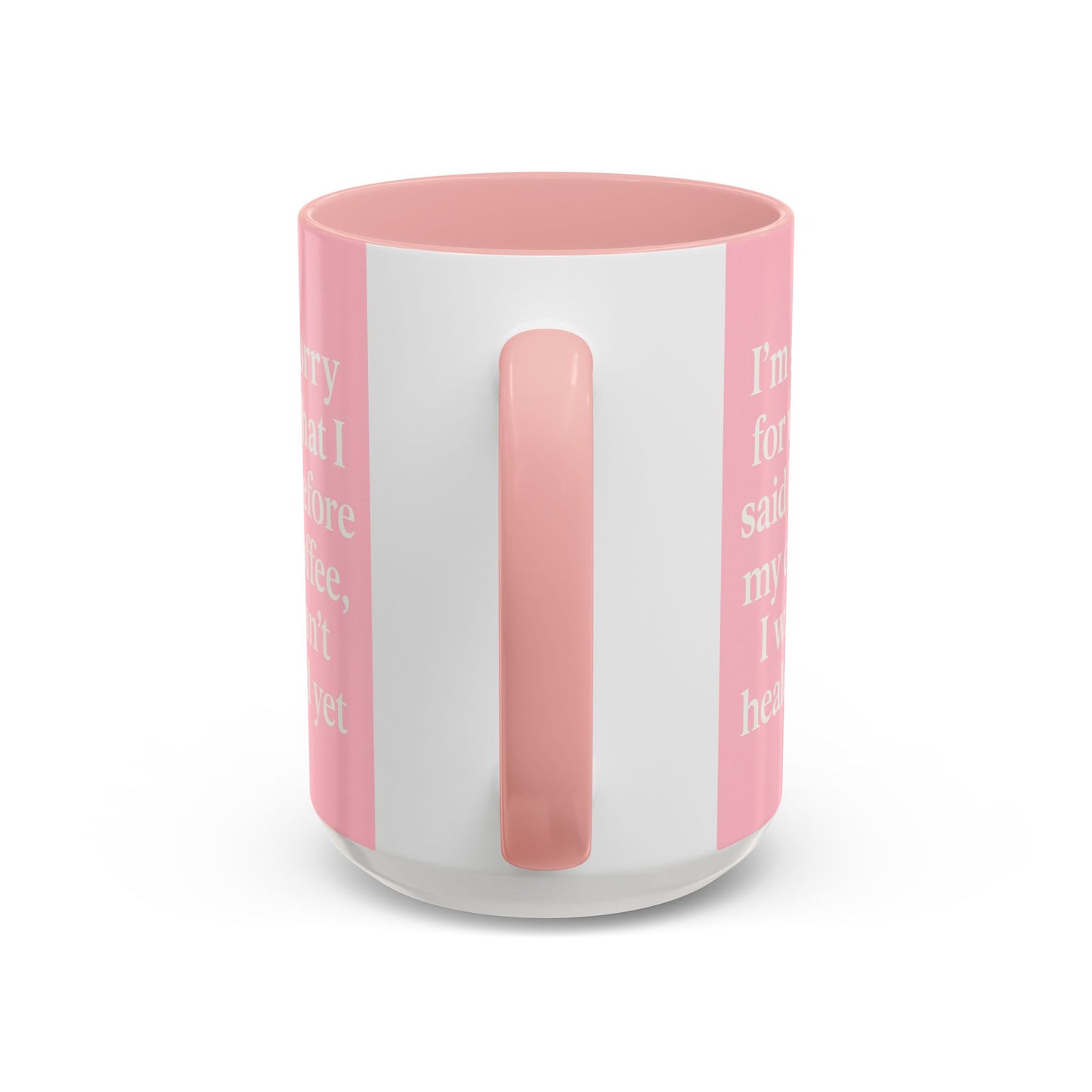 Coffee Lover's Healing Mug - Cute Gift for Friends, Inspirational Drinkware, Home Office Décor, Self-Care Humor, Uplifting Coffee Cup