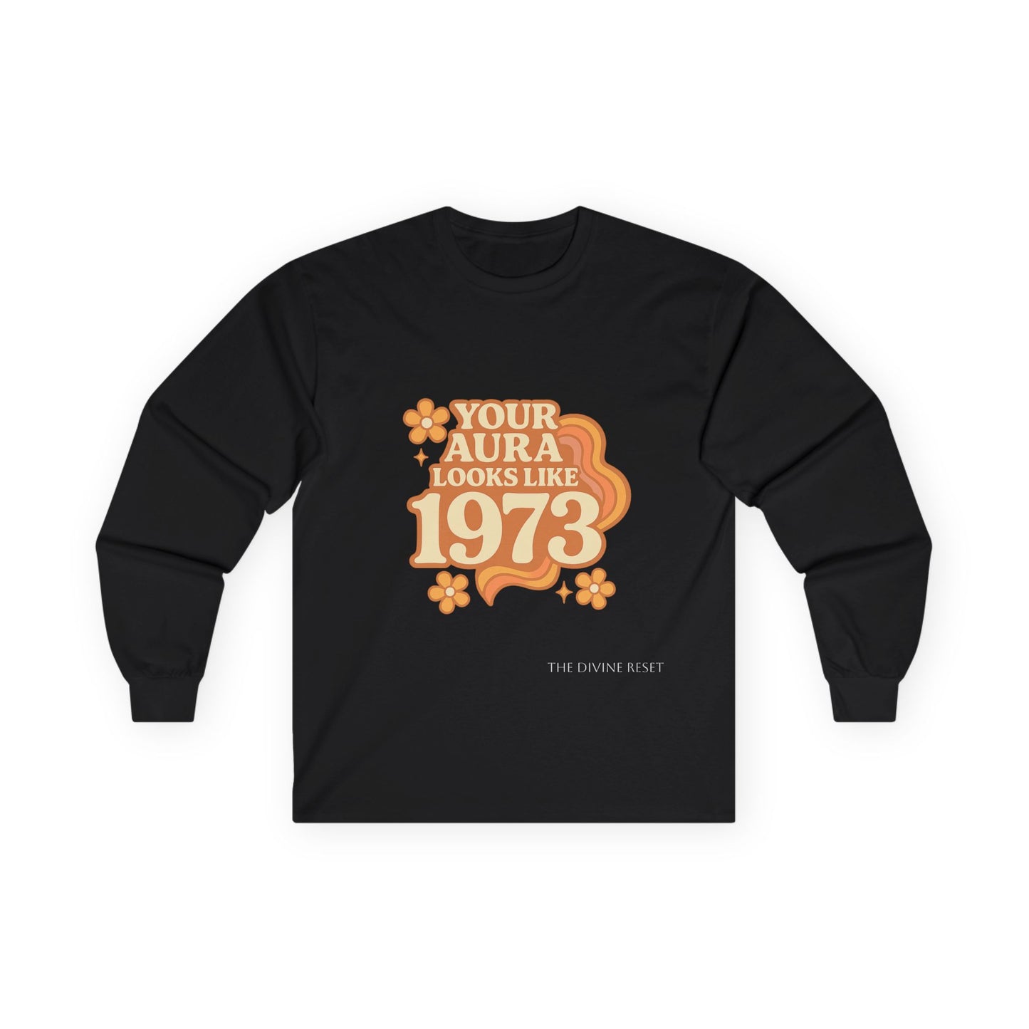 Retro Aura 1973 Long Sleeve Tee for Unisex