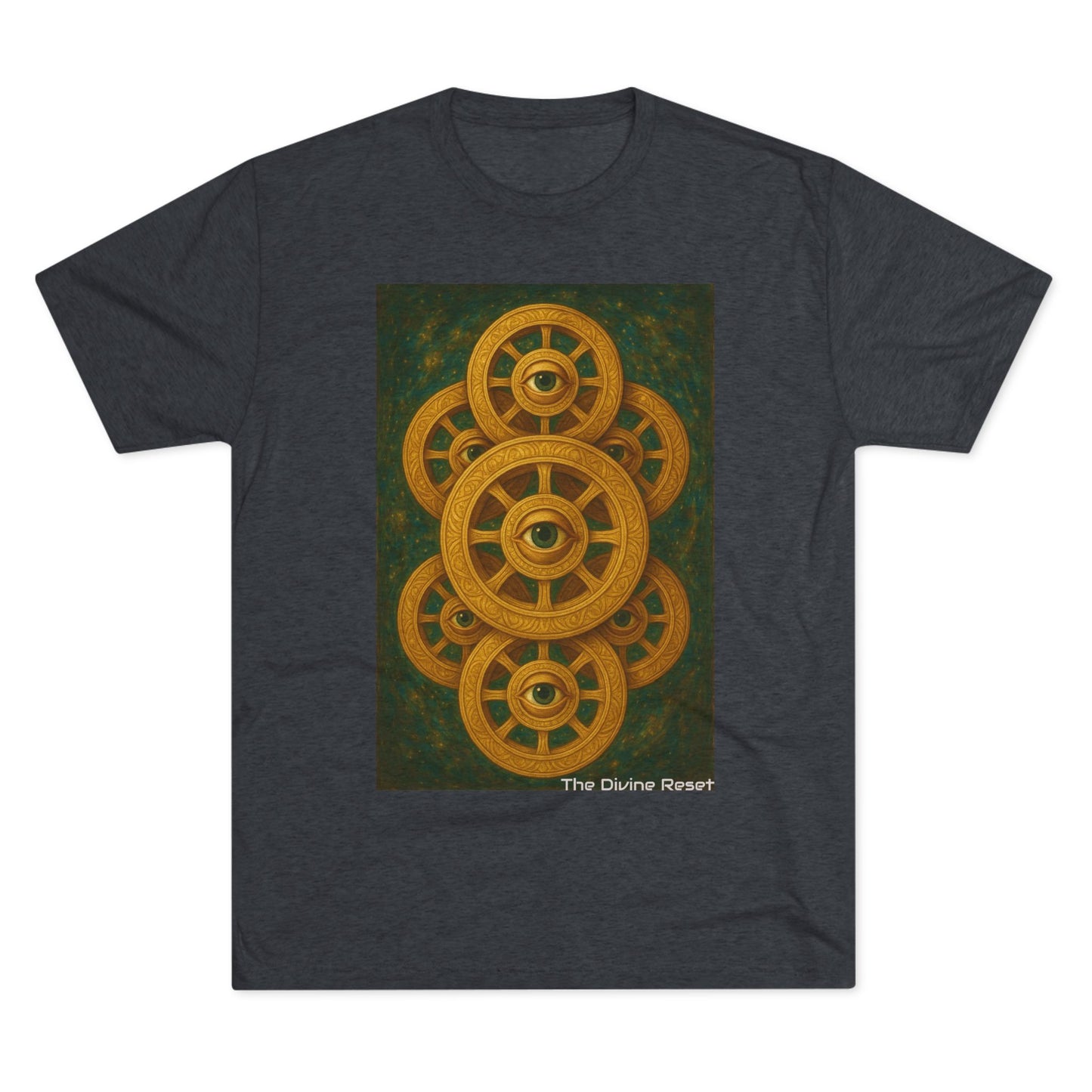 Angel Rings Tee - Unisex Tri-Blend Crew