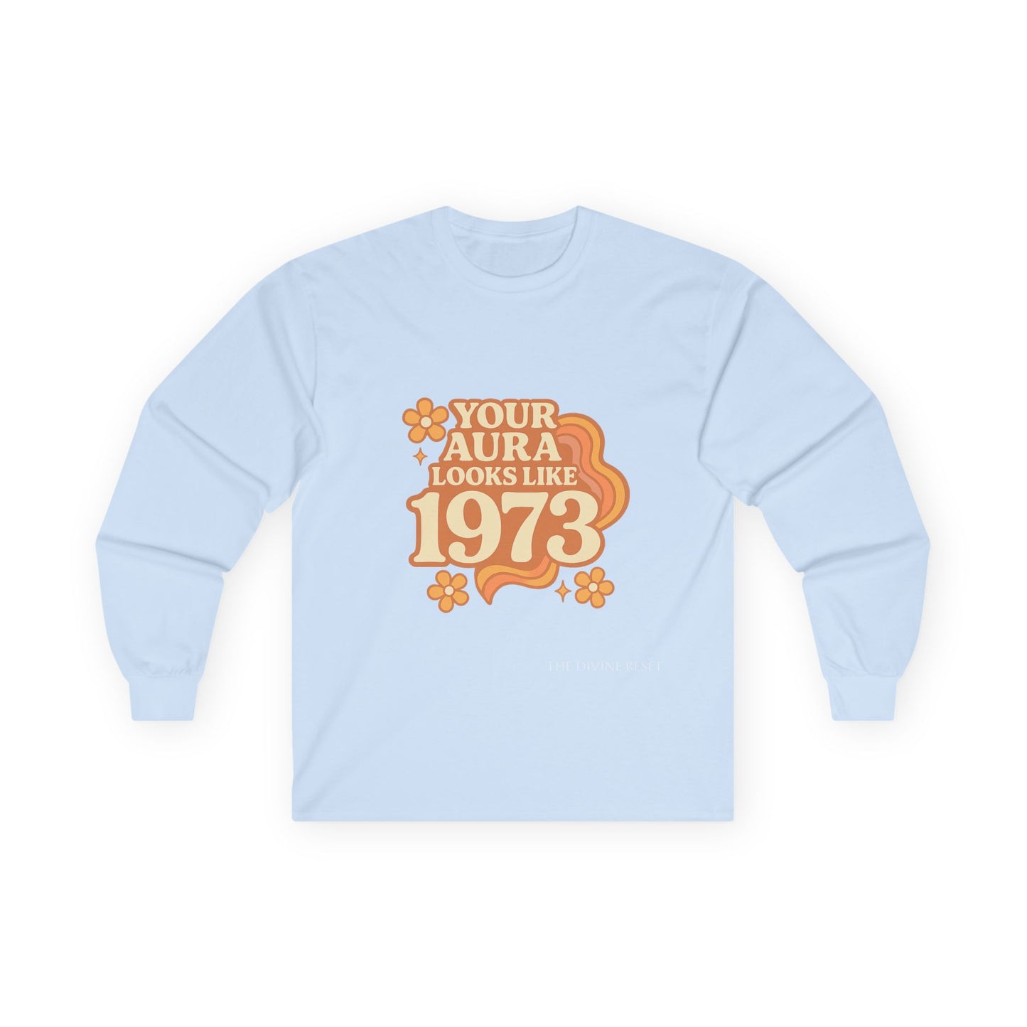Retro Aura 1973 Long Sleeve Tee for Unisex