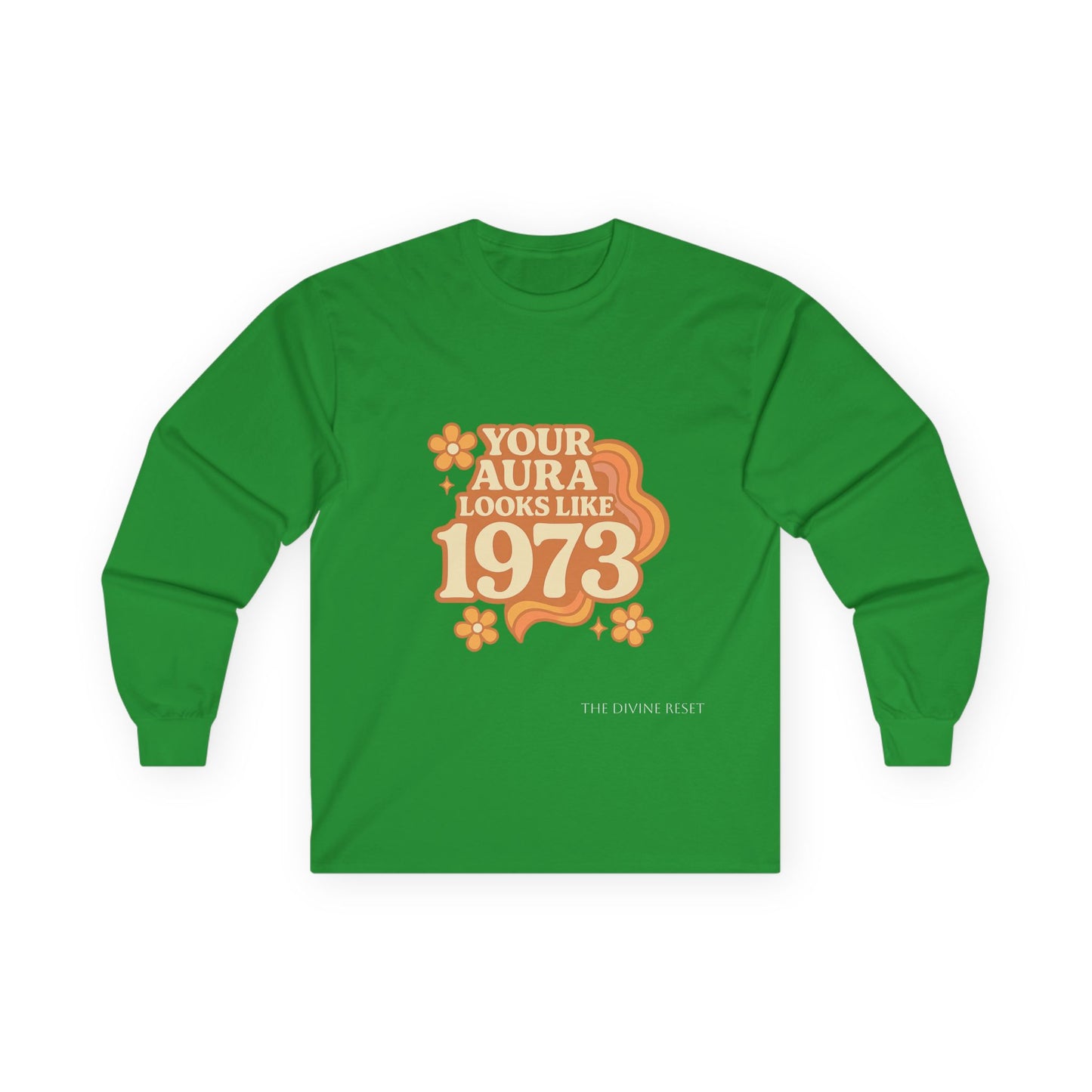Retro Aura 1973 Long Sleeve Tee for Unisex