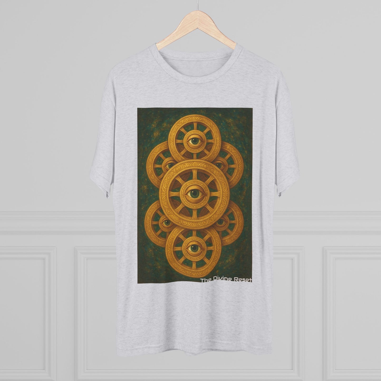 Angel Rings Tee - Unisex Tri-Blend Crew