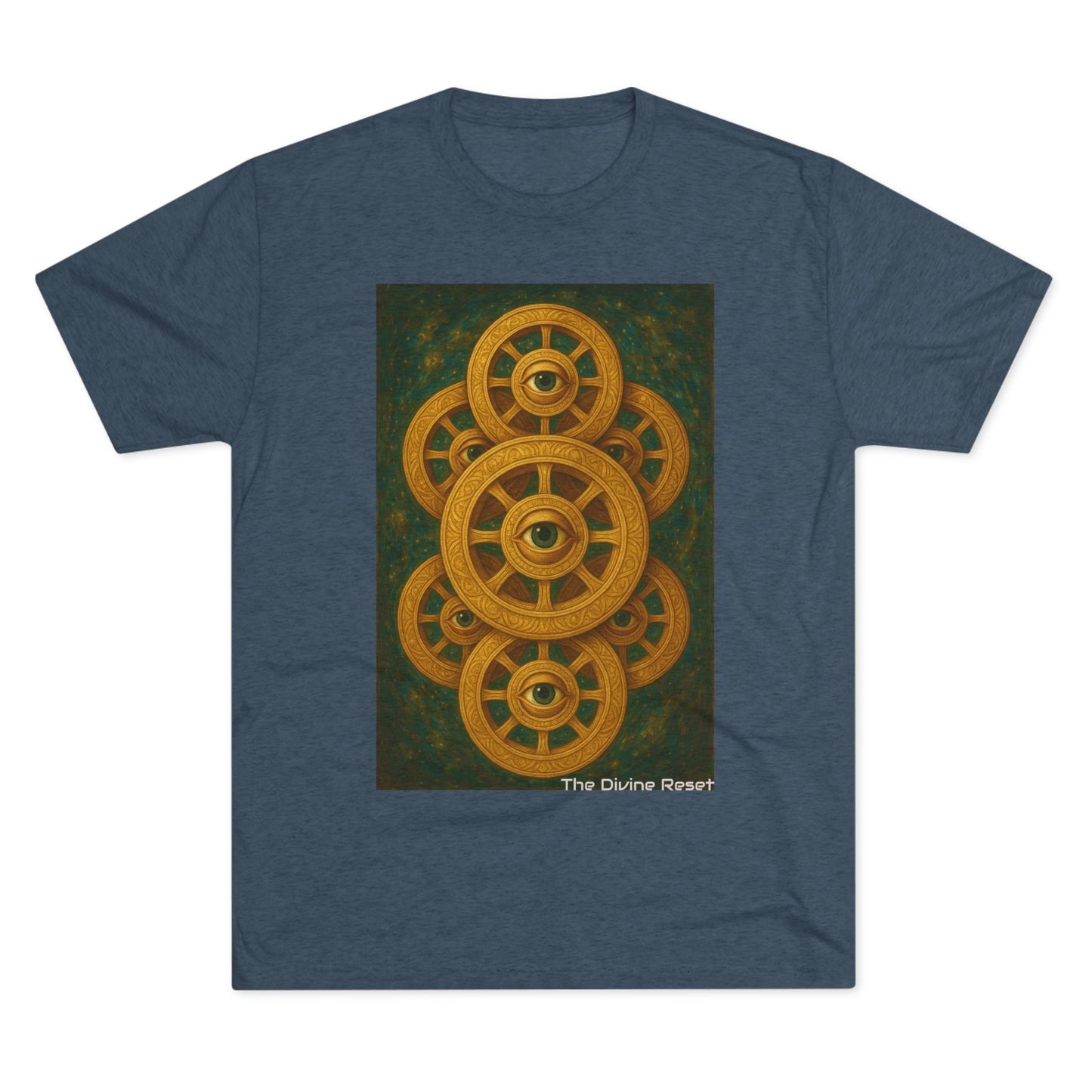 Angel Rings Tee - Unisex Tri-Blend Crew