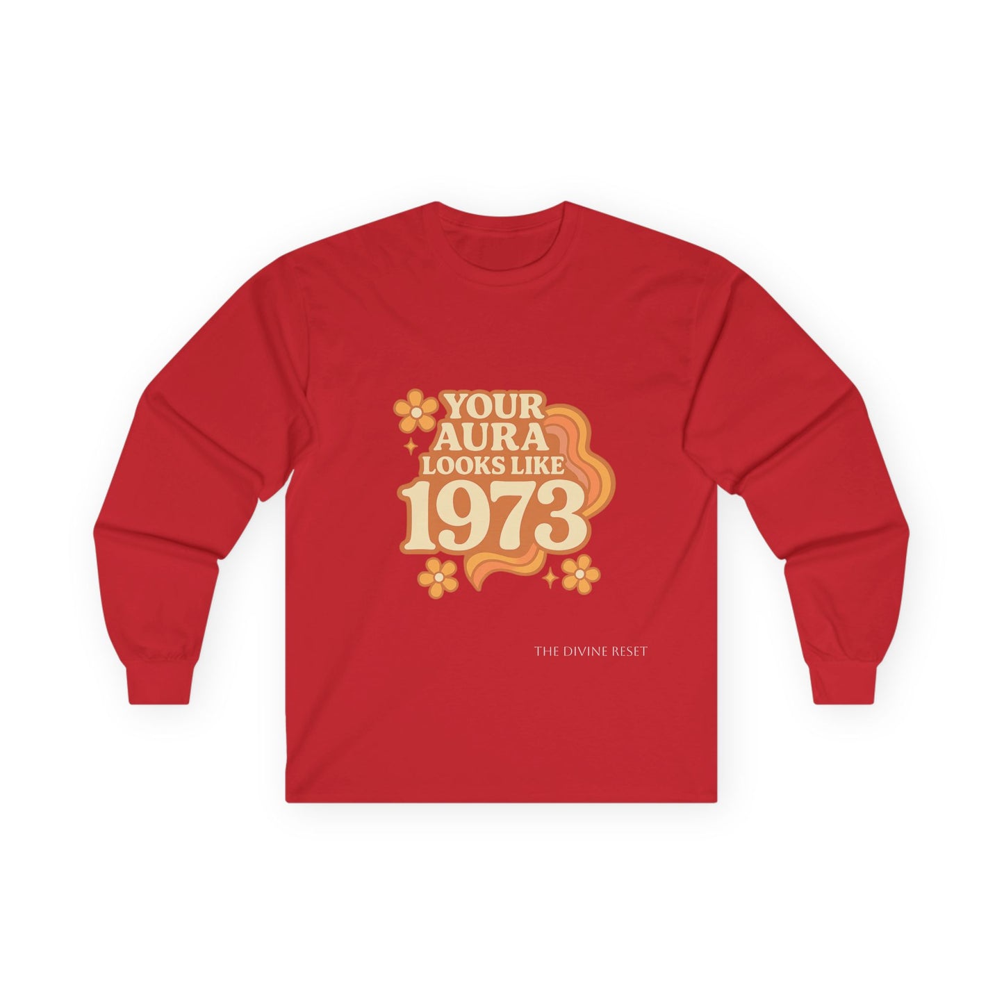 Retro Aura 1973 Long Sleeve Tee for Unisex