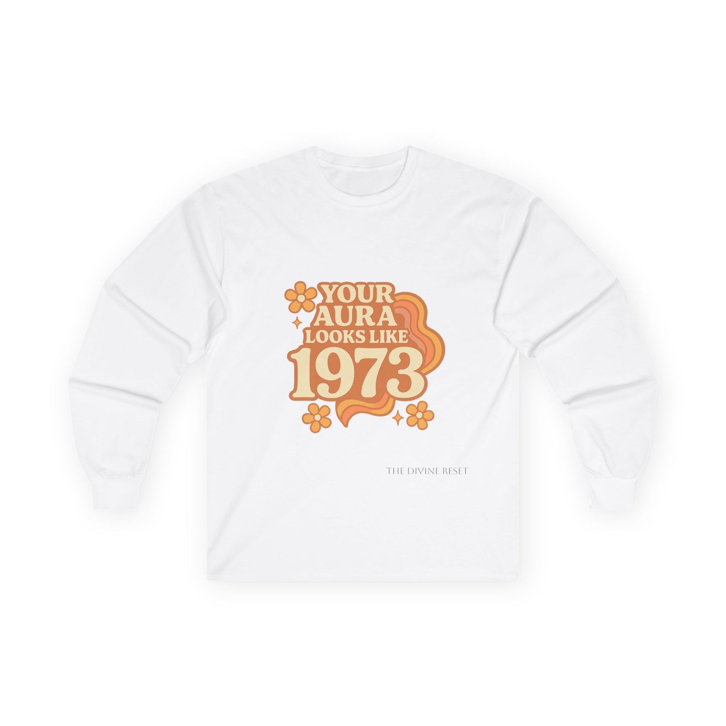 Retro Aura 1973 Long Sleeve Tee for Unisex