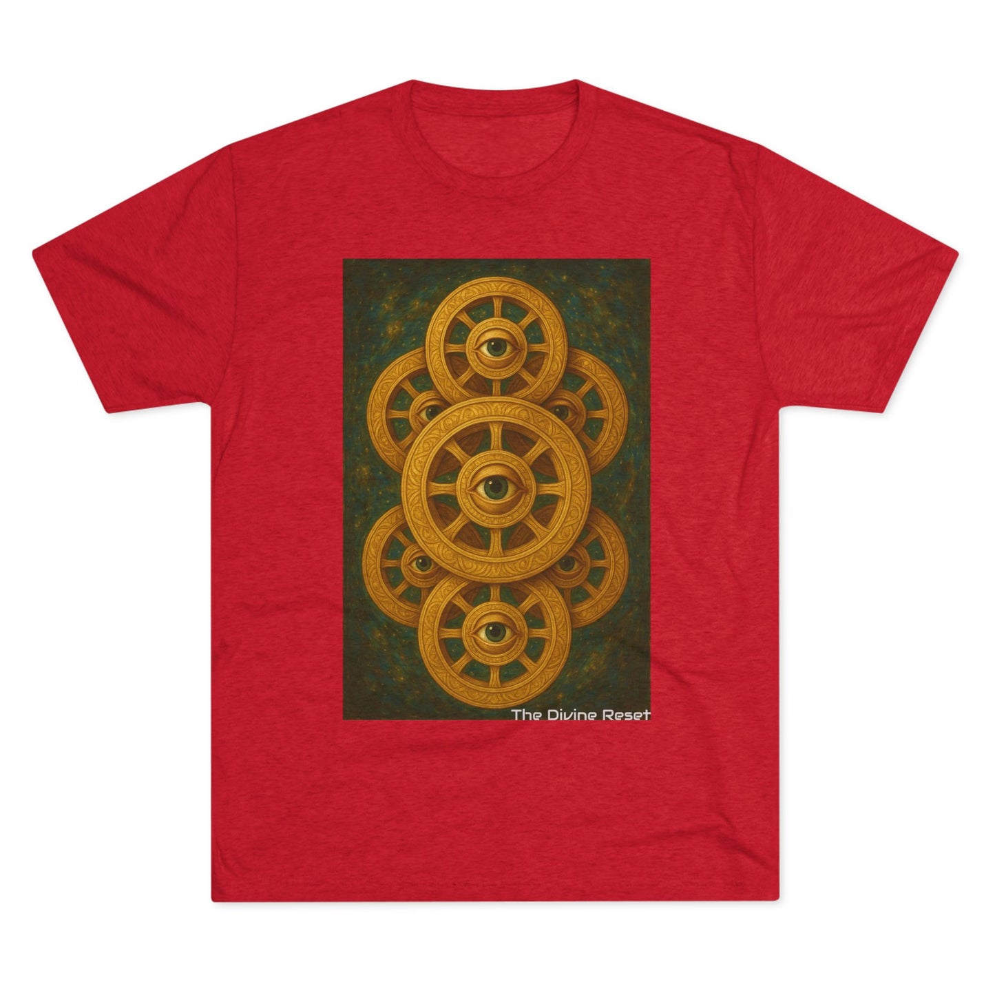 Angel Rings Tee - Unisex Tri-Blend Crew
