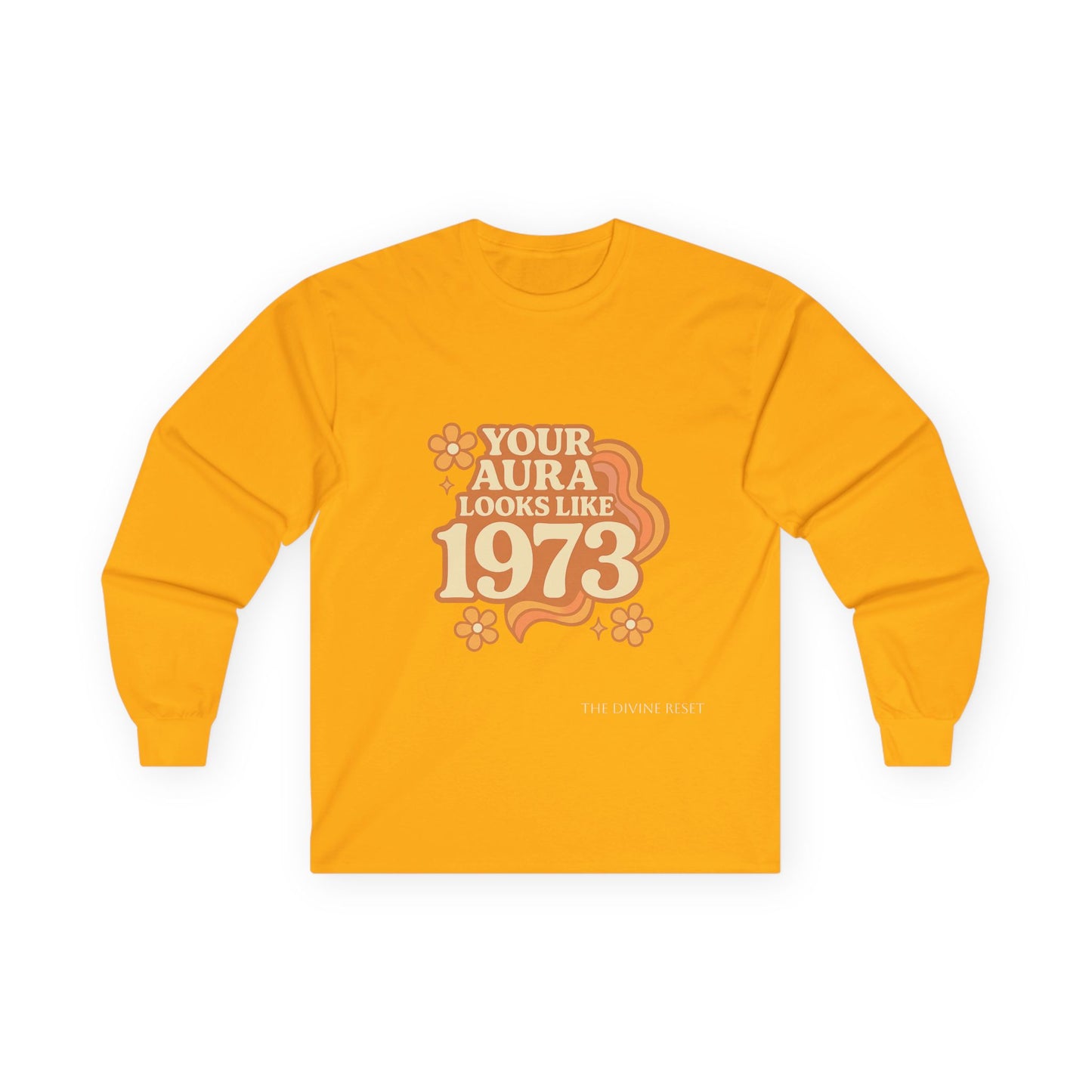 Retro Aura 1973 Long Sleeve Tee for Unisex
