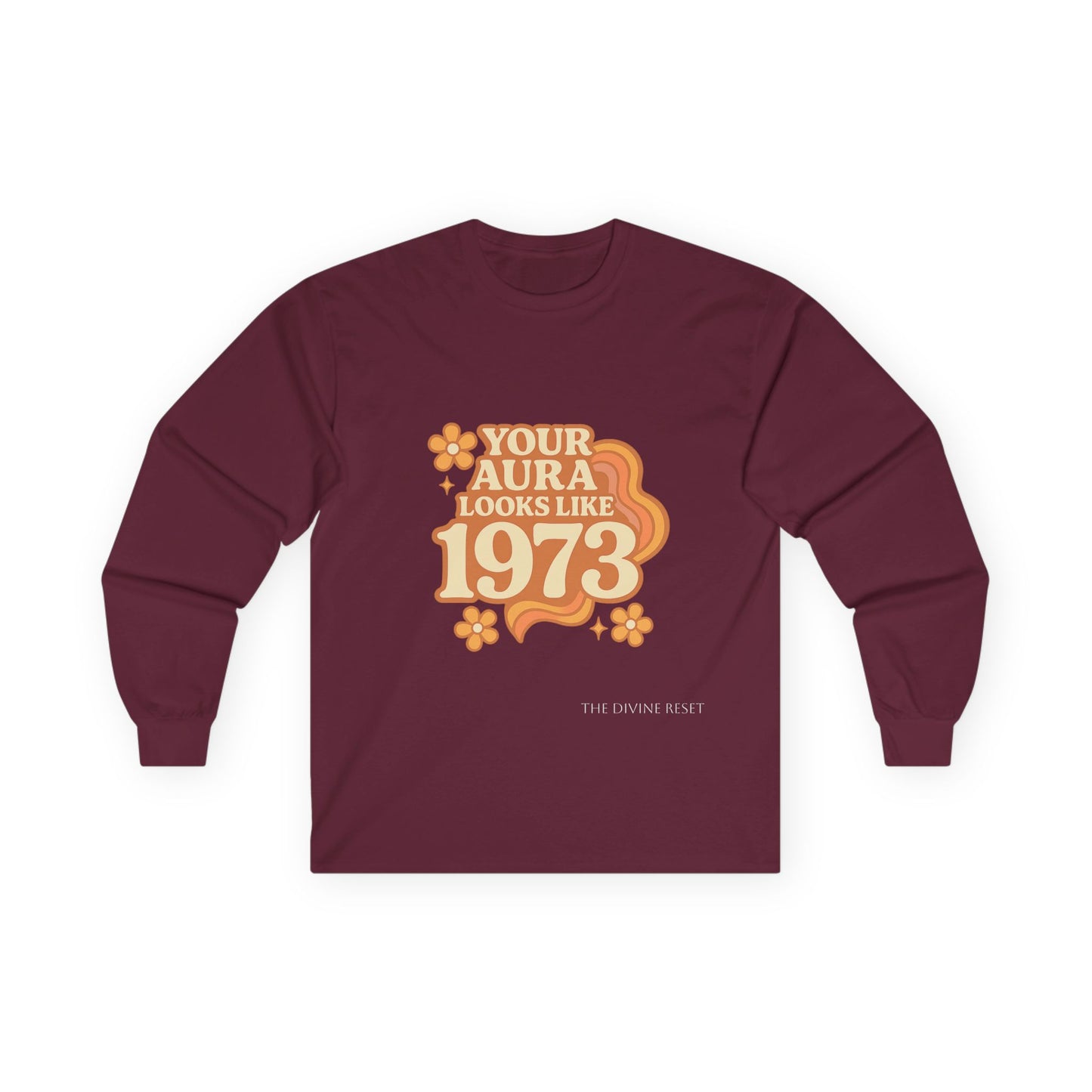 Retro Aura 1973 Long Sleeve Tee for Unisex