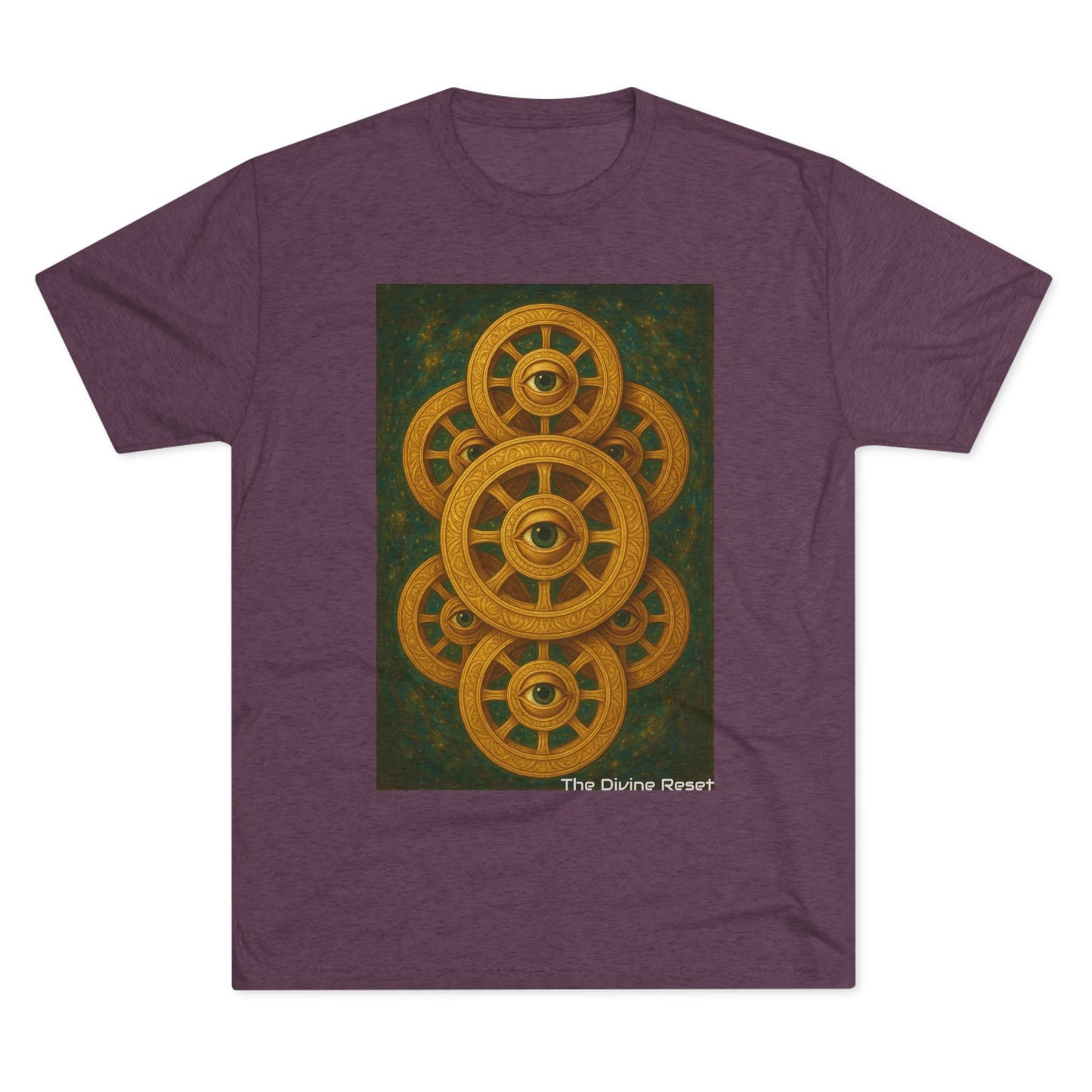 Angel Rings Tee - Unisex Tri-Blend Crew