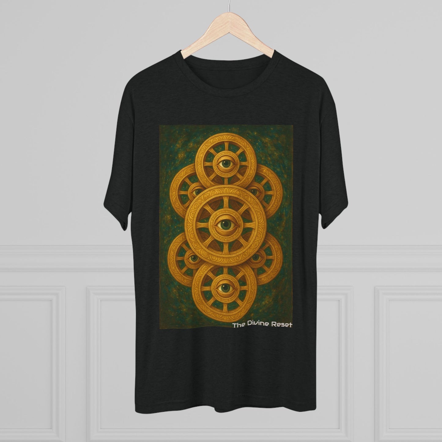 Angel Rings Tee - Unisex Tri-Blend Crew