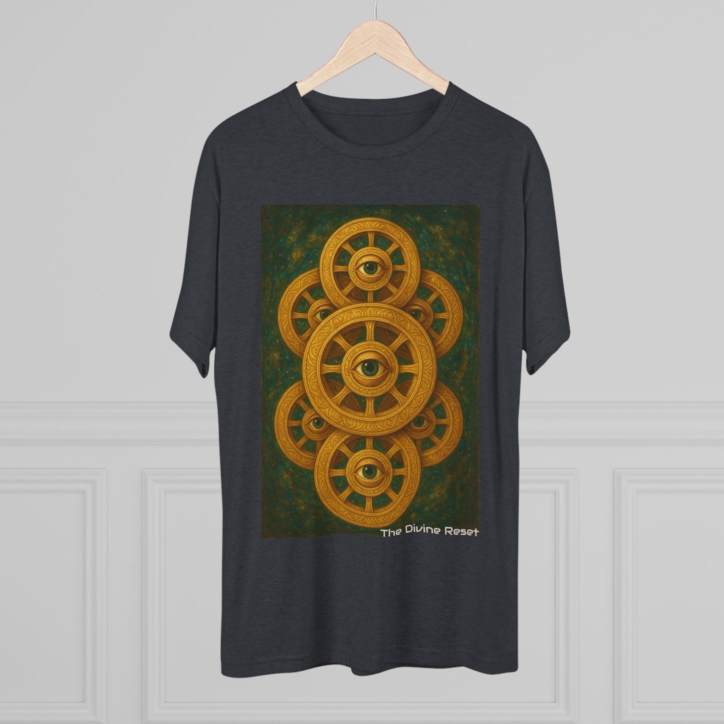 Angel Rings Tee - Unisex Tri-Blend Crew