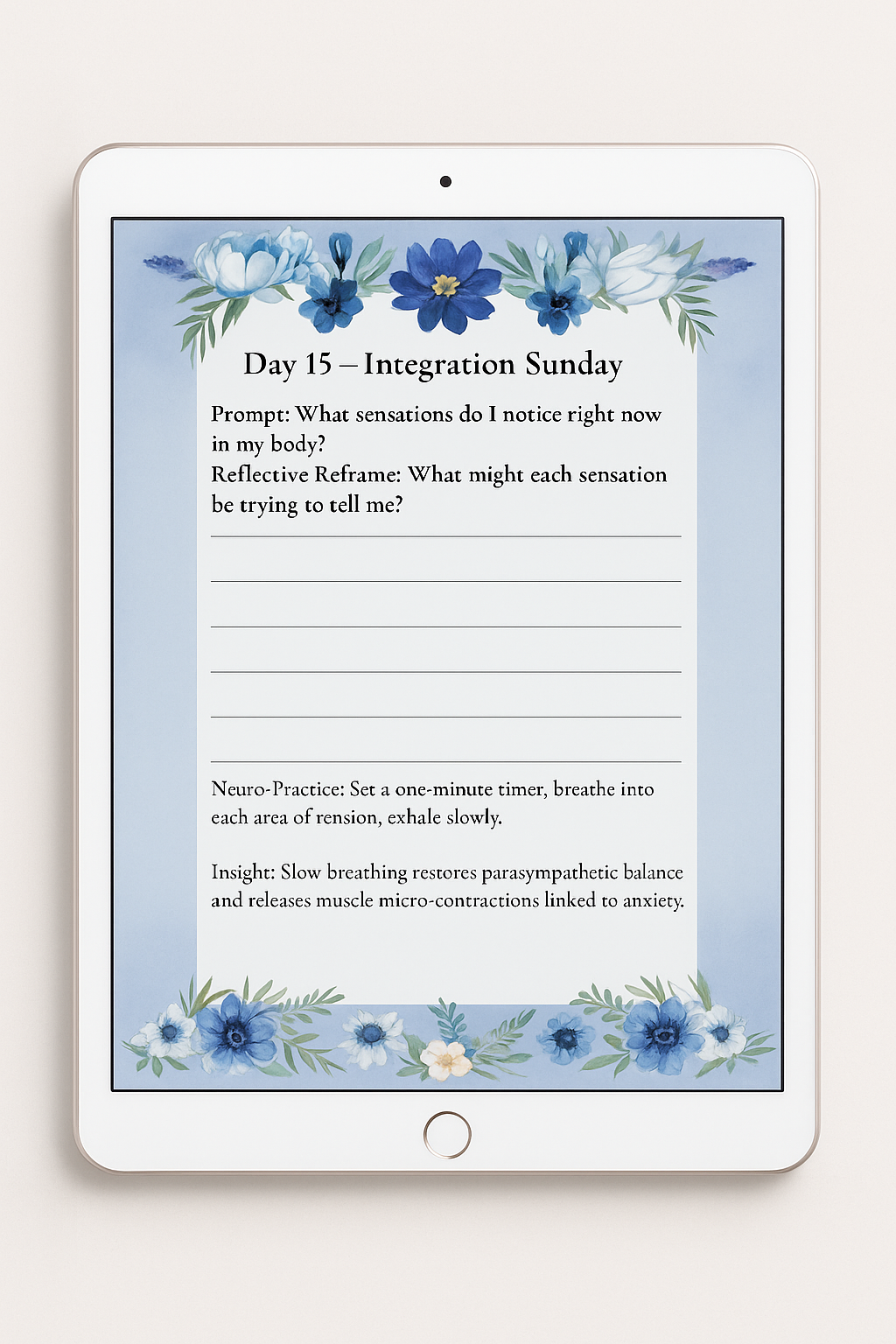 The Divine Reset™ 12-Week Healing & Reflection Journal (6×9 Digital Download)