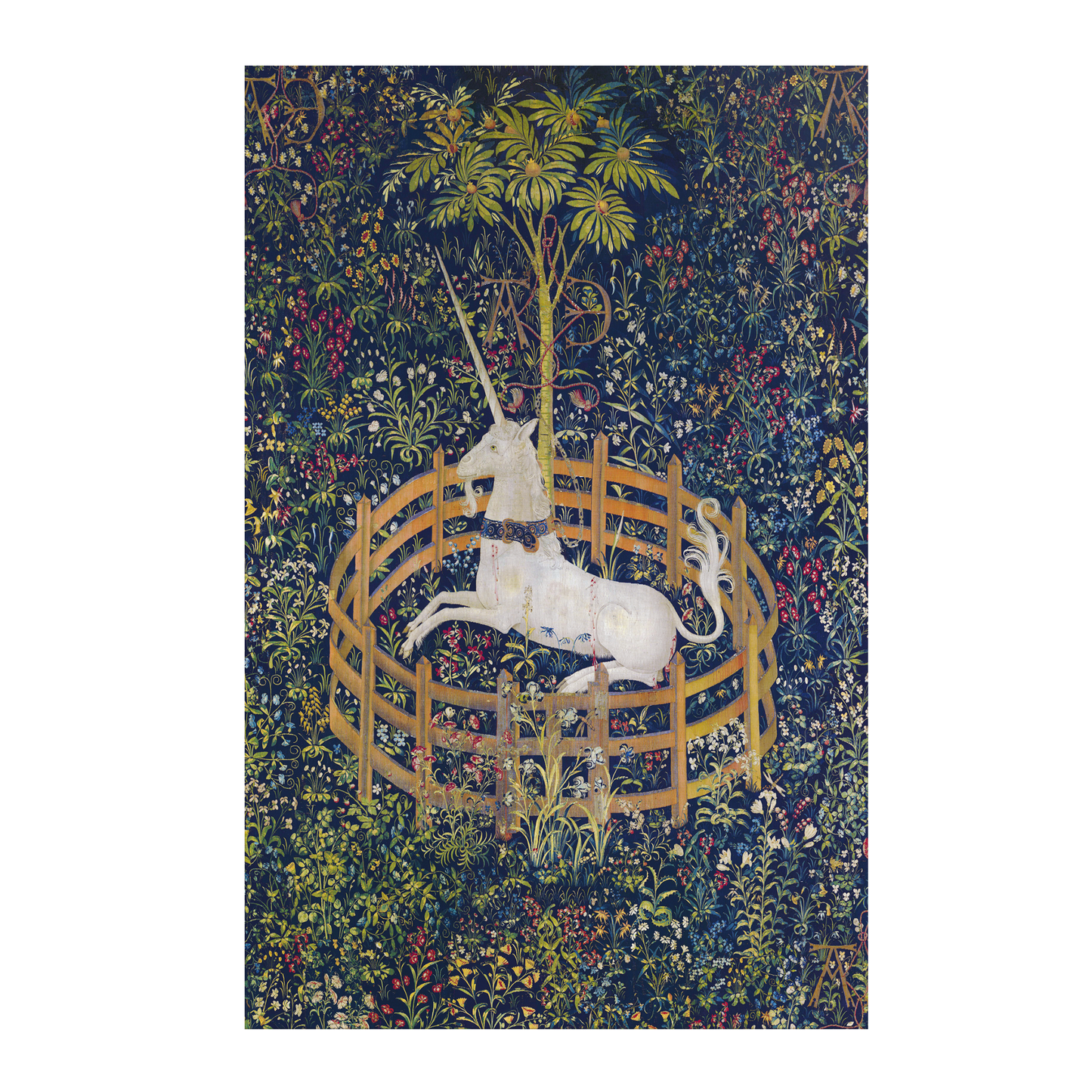 "The Unicorn is in Captivity" Matte Poster